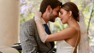 Paulina Goto y Rodrigo Saval se casaron por el civil