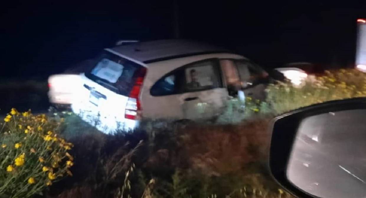 El accidente se registró la noche del sábado en la cuesta conocida como Las Margaritas, al Norte de la delegación Camalú, municipio de San Quintín.