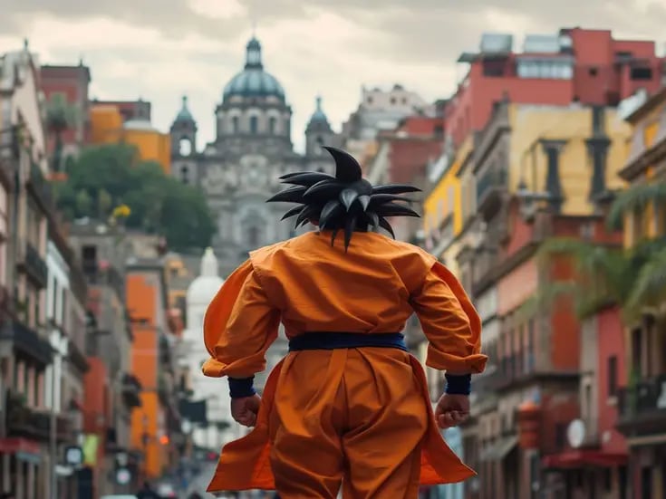 ¿Qué harías si vieras a Goku caminando por las calles de México? La IA lo ha hecho posible