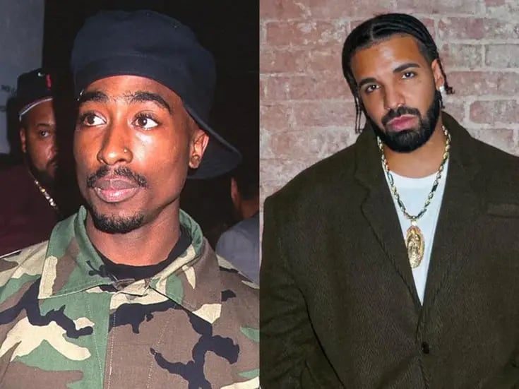 Equipo legal de Tupac amenaza con denunciar a Drake por utilizar la voz del rapero, creada con IA, sin su consentimiento