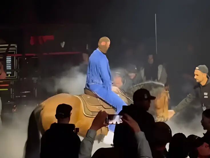 PETA increpa a Bad Bunny después de montar a un caballo en concierto