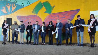 Inauguran en Garita de Otay mural comunitario