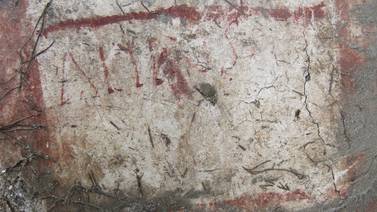 Descubren en Pompeya inscripciones electorales de antes del siglo 79 d.C.