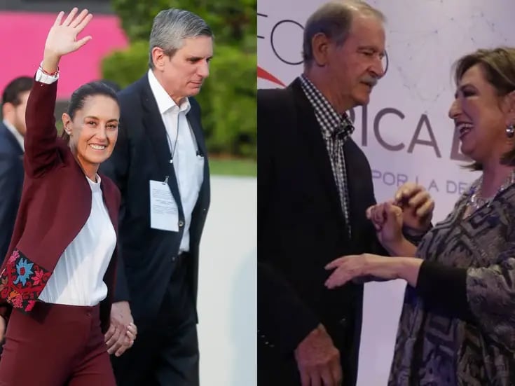 Claudia Sheinbaum critica a Vicente Fox y Xóchitl Gálvez por querer terminar apoyos