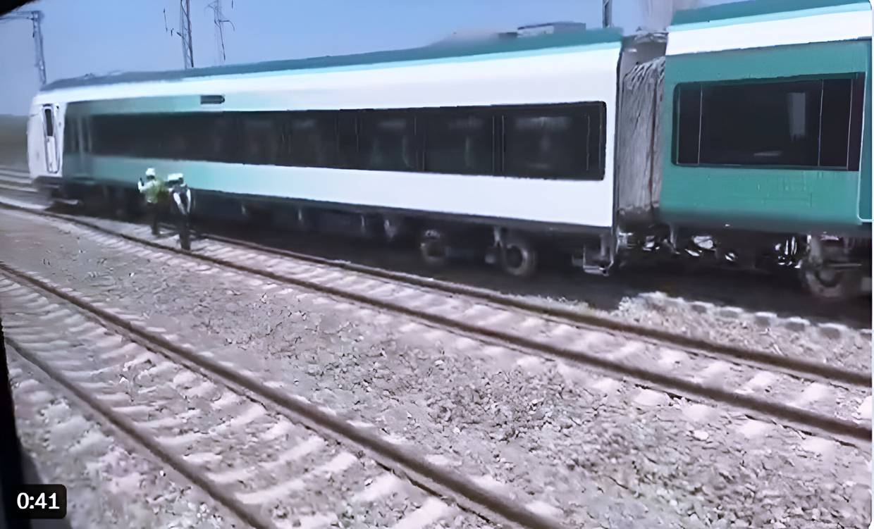 El Tren Maya habría tenido un incidente poco antes de llegar a la estación Tixkokob en Yucatán.