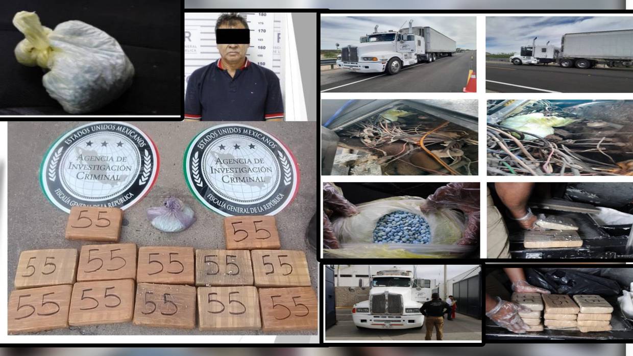 Decomisan 13 kilos de fentanil en operativo en Hermosillo