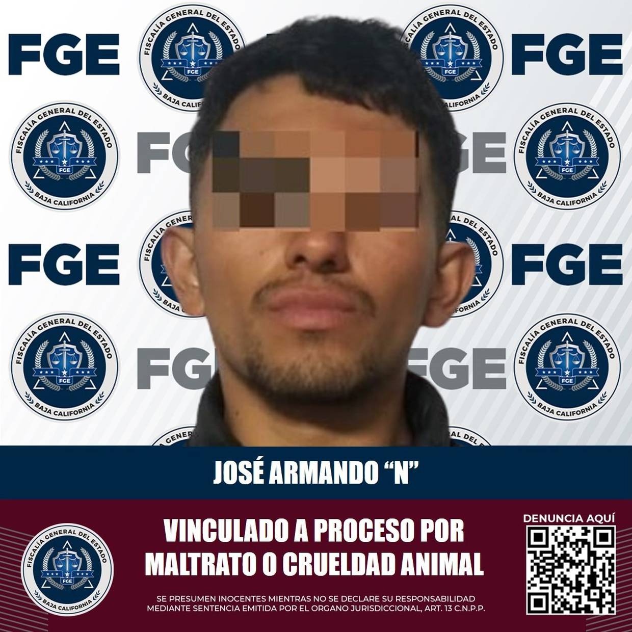 Policiaca Tijuana: vinculan a uno por maltrato animal