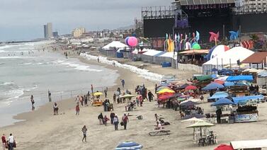 Cierran tramo turístico de Rosarito por Baja Beach