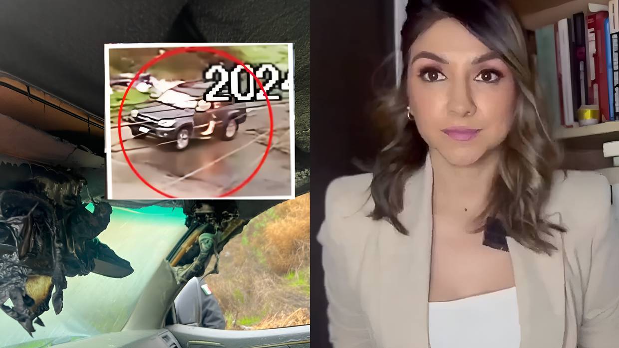 El auto de la periodista Yolanda Caballero fue incendiado y acusó a la alcaldesa de Tijuana de los hechos.
