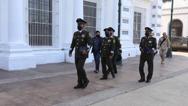 Resguardan Palacio de Gobierno de Sonora para reunión de Seguridad Estatal