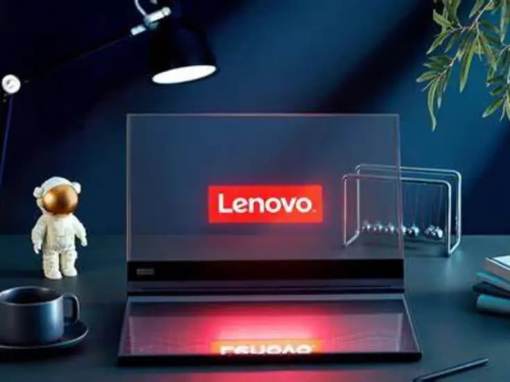 Lenovo sorprende en el MWC 2024 con una laptop de pantalla transparente