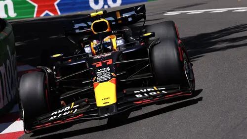 VIDEO: Checo Pérez sufre fuerte choque en GP de Mónaco
