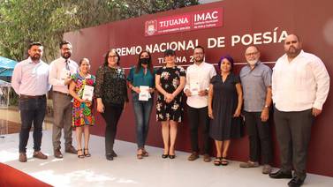 IMAC entrega Premio Nacional de Poesía Tijuana 2021 y presenta poemario ganador