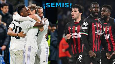 Real Madrid y AC Milan son los primeros semifinalistas de Champions League 2022-23