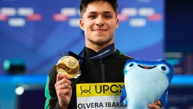 Osmar Olvera gana su segunda medalla en el Mundial de Natación de Doha