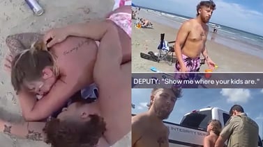 Arrestan a padres por negligencia infantil: se quedaron dormidos en la playa mientras sus hijos vagaban