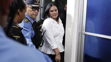 Condenan a 58 años de prisión a esposa de ex presidente de Honduras