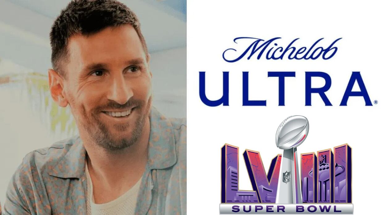 Así será el comercial de Lionel Messi en el Super Bowl LVIII