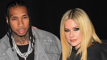 Avril Lavigne y Tyga confirman su romance al darse un beso en la fiesta Mugler x Hunter Schafer