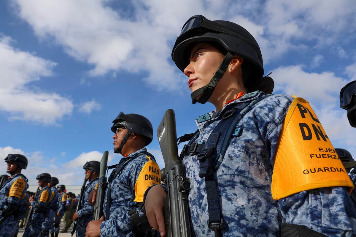 Zumpango, Santa Lucía, Estado de México, México, 27 de noviembre de 2025. La doctora Claudia Sheinbaum Pardo, presidenta Constitucional de los Estados Unidos Mexicanos en el reconocimiento a las y los servidores públicos por apoyo tras lluvias.