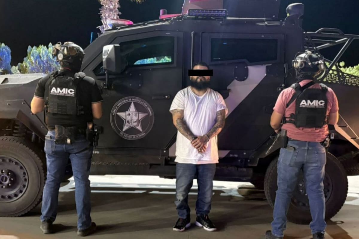 Capturan en Nogales a “El Sapo” objetivo prioritario del FGJE