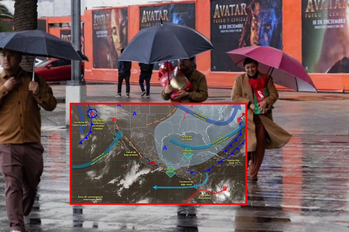 Norte fuerte en el Istmo y Golfo de Tehuantepec: lluvias, viento y cambios de temperatura este 6 de febrero