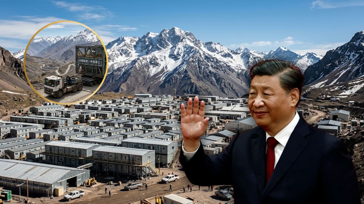 China llevará hasta la cordillera de Argentina una ciudad modular para 5 mil trabajadores de un megaproyecto de cobre, las estructuras serán fabricadas en Asia para reducir costos
