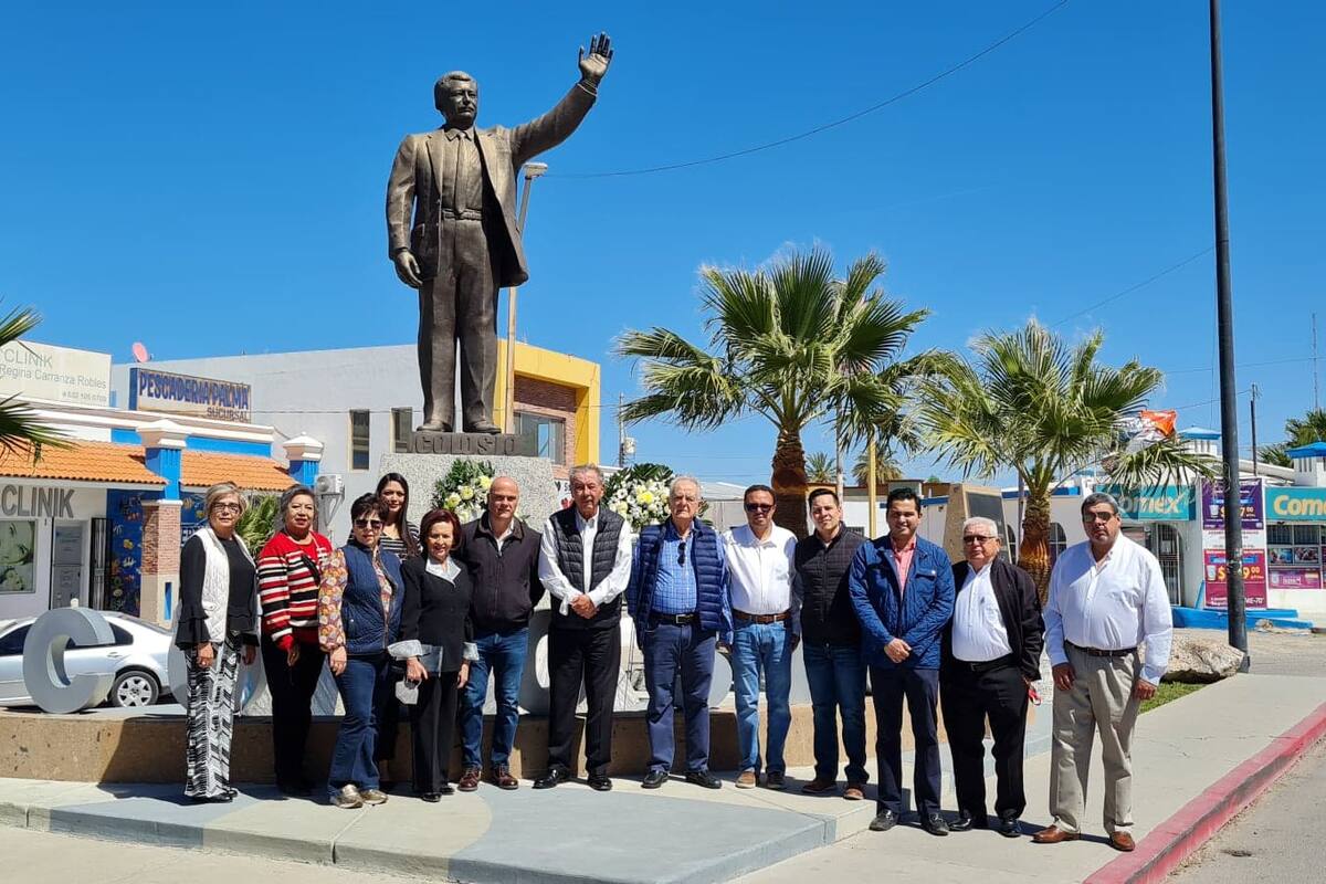 Realizan guardia de honor en Magdalena de Kino para conmemorar aniversario luctuoso de Luis Donaldo Colosio