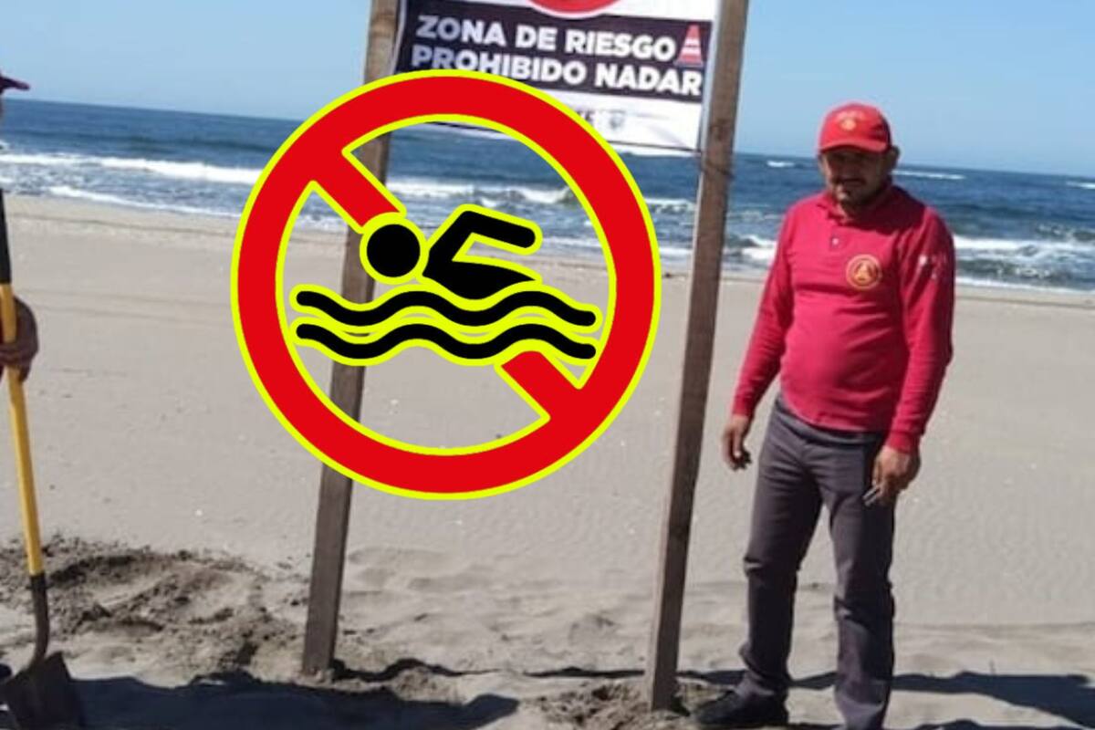 Restringen acceso a playas de Mazatlán tras rescate de turistas