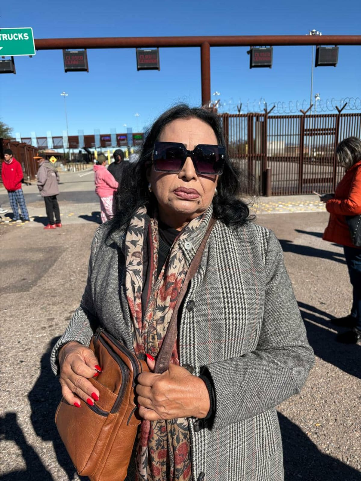 Foto: Manuel Jiménez.
Emma Espinoza Armenta, delegada de Campesinos Unidos y delegada del Frente Nacional Para el Rescate del Campo Mexicano.