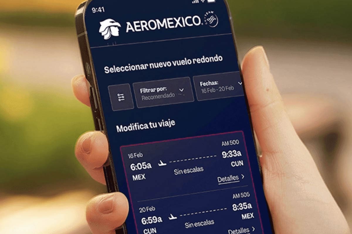 La app de Aeroméxico que ya bajaron 3.5 millones de personas (y tiene funciones que no sabías que necesitabas)