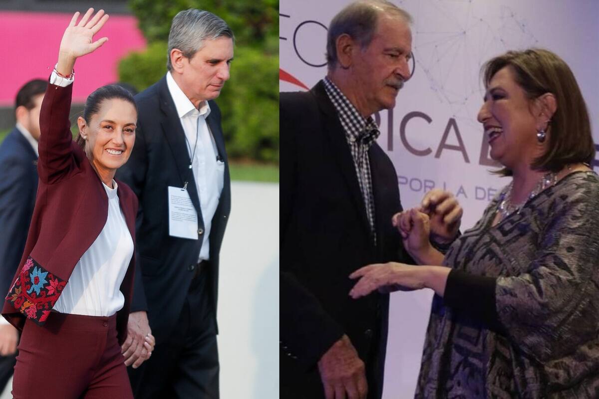 Claudia Sheinbaum critica a Vicente Fox y Xóchitl Gálvez por querer terminar apoyos