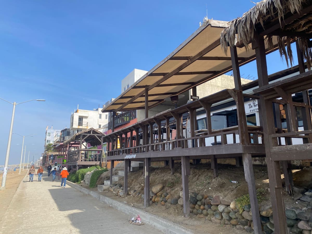 Hasta un 90% han caído las ventas de comerciantes y ambulantes en la zona de Playas de Tijuana en el transcurso del año. Foto: Emmanuel Castañeda