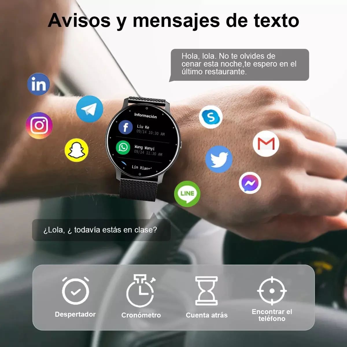 Smartwatch Lige BW0223 | Mercado Libre