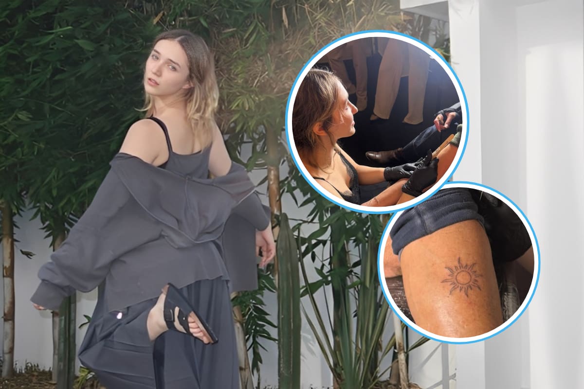 Nina Rubín ahora es tatuadora: esto es lo que opinan Andrea Legarreta y Erik Rubín sobre ellos