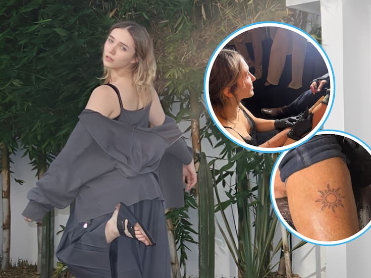 Nina Rubín ahora es tatuadora: esto es lo que opinan Andrea Legarreta y Erik Rubín sobre ello