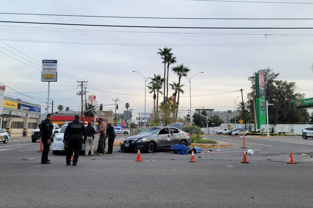 Mujer muere tras choque en Justo Sierra y Colón