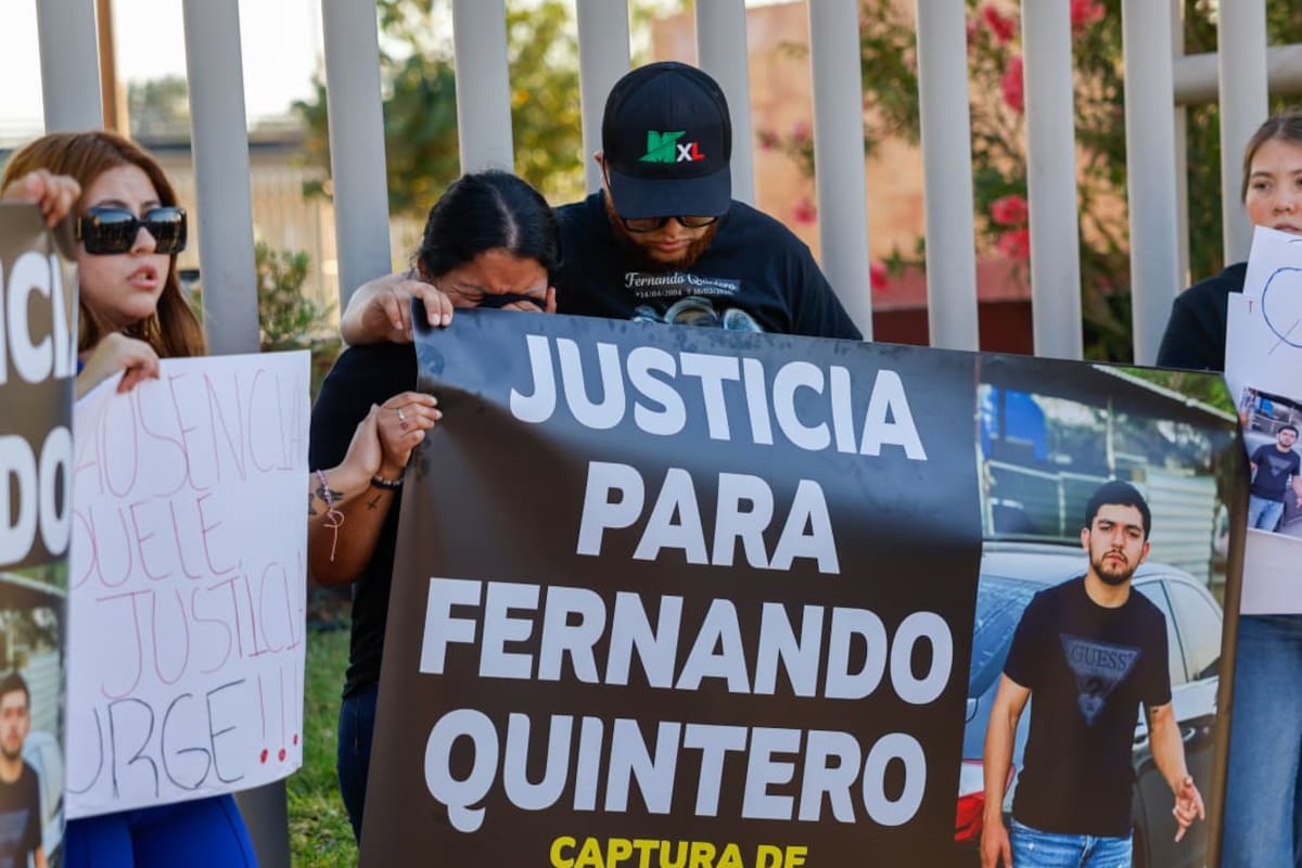 Los días pasan y no hay justicia: familiares de Fernando Quintero se manifiestan en la FGE