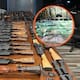 Con tres menores a bordo y un lanzacohetes RPG escondido bajo el asiento trasero, una ciudadana estadounidense de 41 años intentó cruzar a México por Nogales y fue detenida por la CBP con más de 20 armas destinadas presuntamente a los cárteles