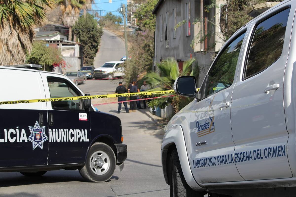 Un asesinato a tiros en colonia Obrera en Tijuana