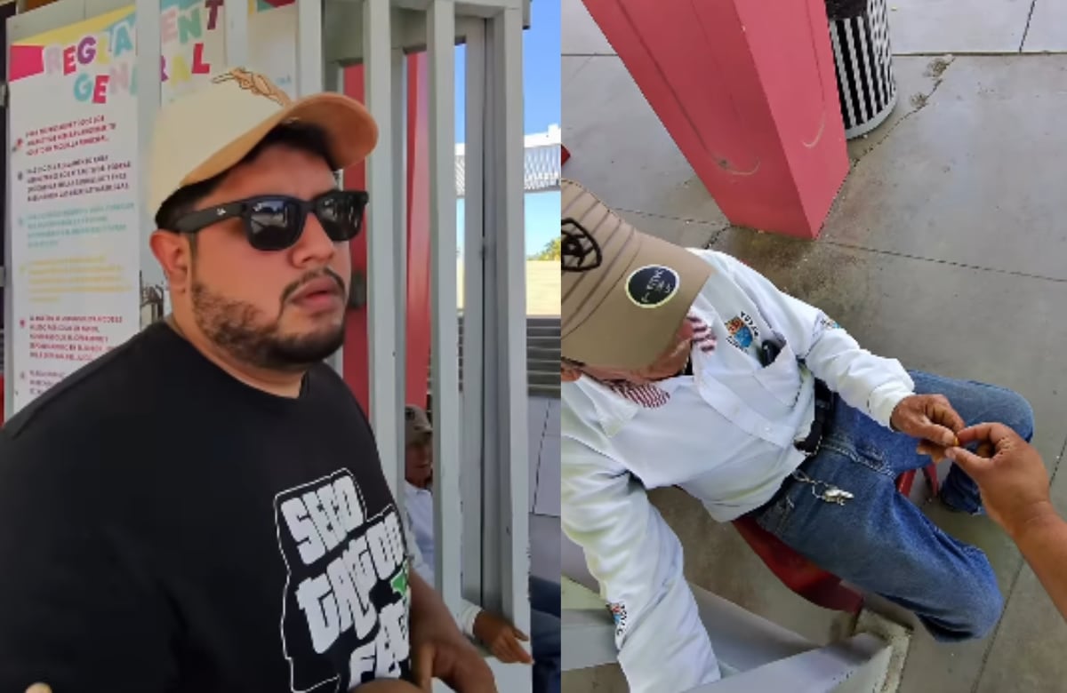 Influencer sonorense Samuel Obeso desata polémica en redes tras publicar un video donde finge autismo y lanza cacahuates a personas en un parque infantil de Hermosillo. | Captura: Instagram @samilio_mx