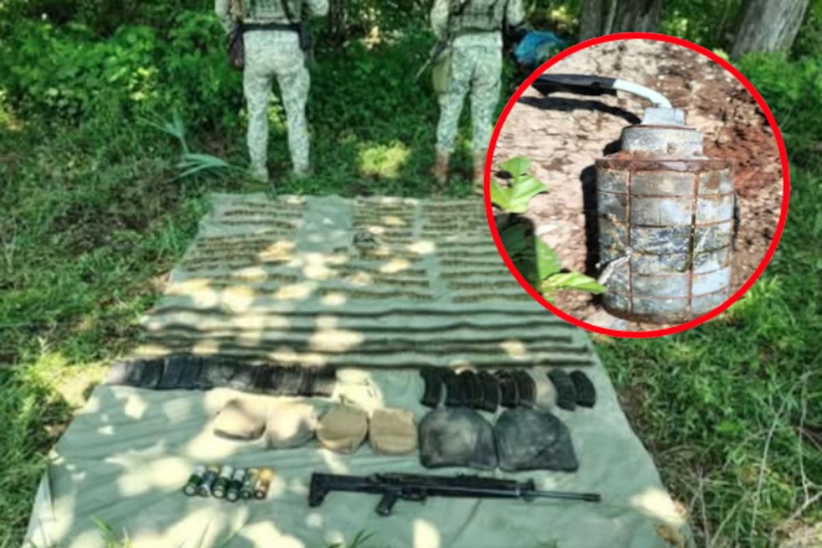Explosivo improvisado y arsenal de guerra: hallazgo militar en Sinaloa alerta a autoridades