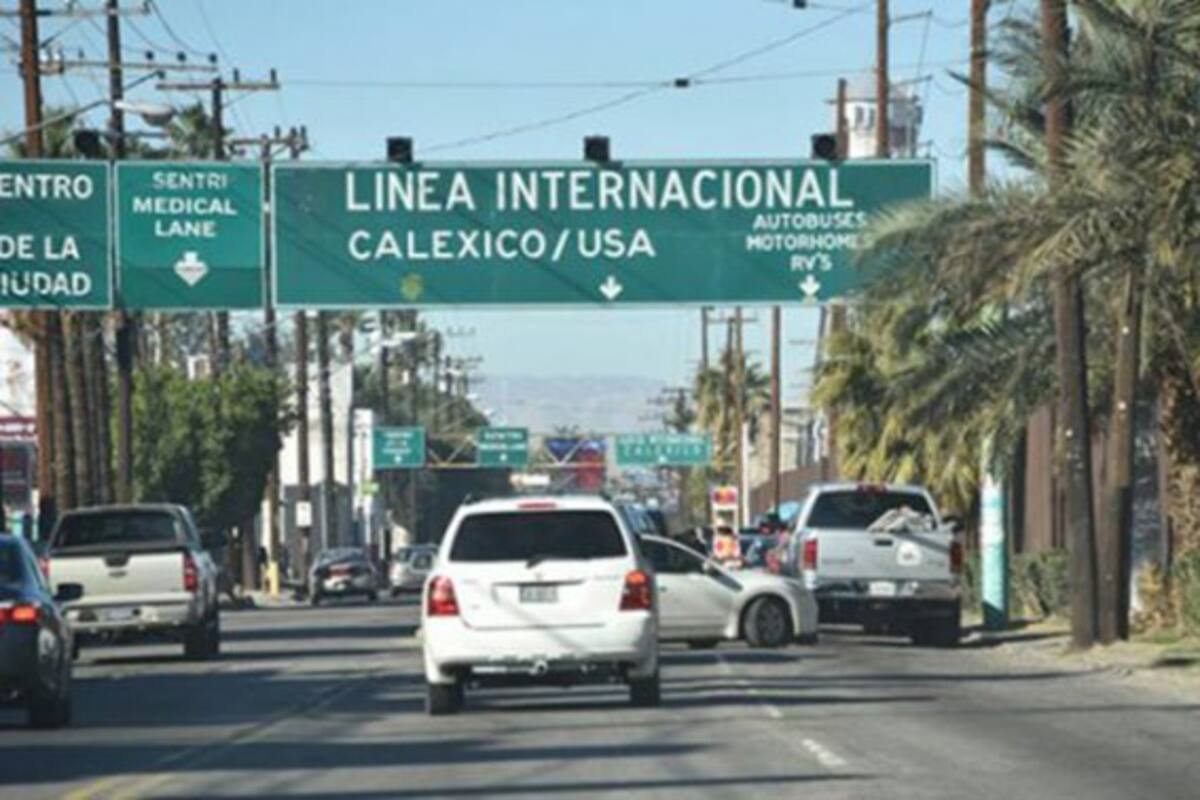 Baja un 70% cruce a EU por garitas de BC
