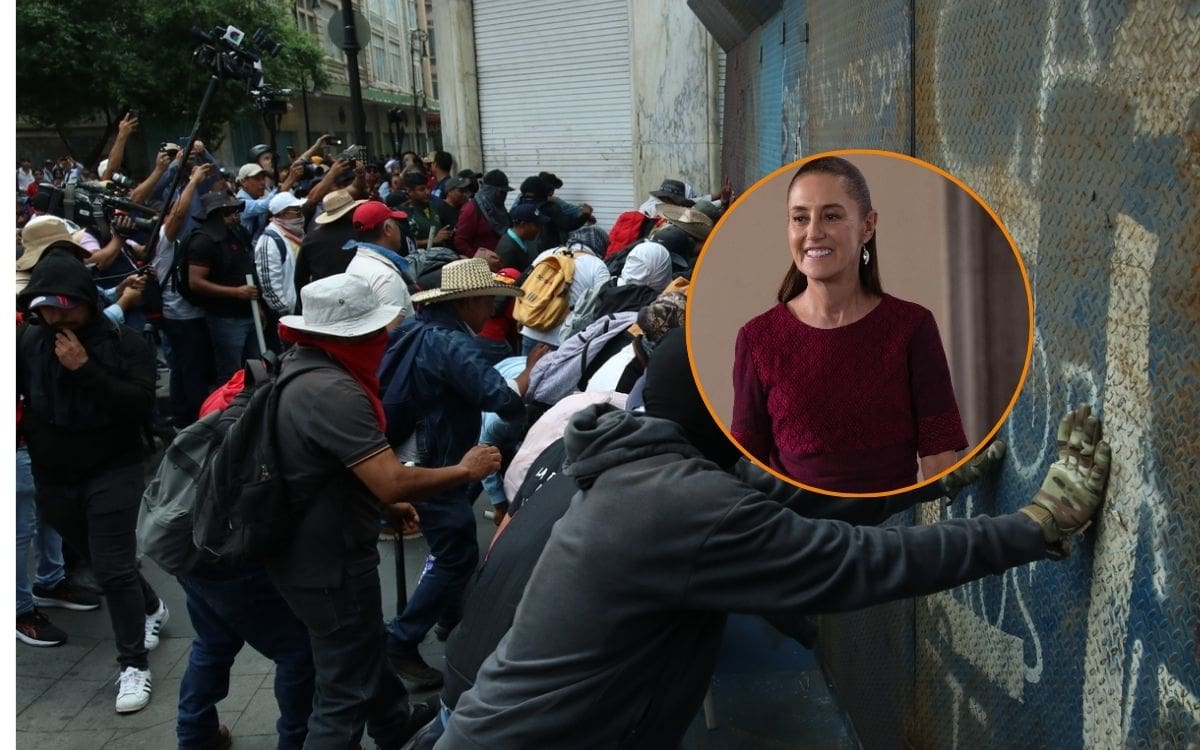 La CNTE le hace el juego a la ultraderecha: Sheinbaum | Crédito: Presidencia/Agencia Reforma (Alfredo Moreno)