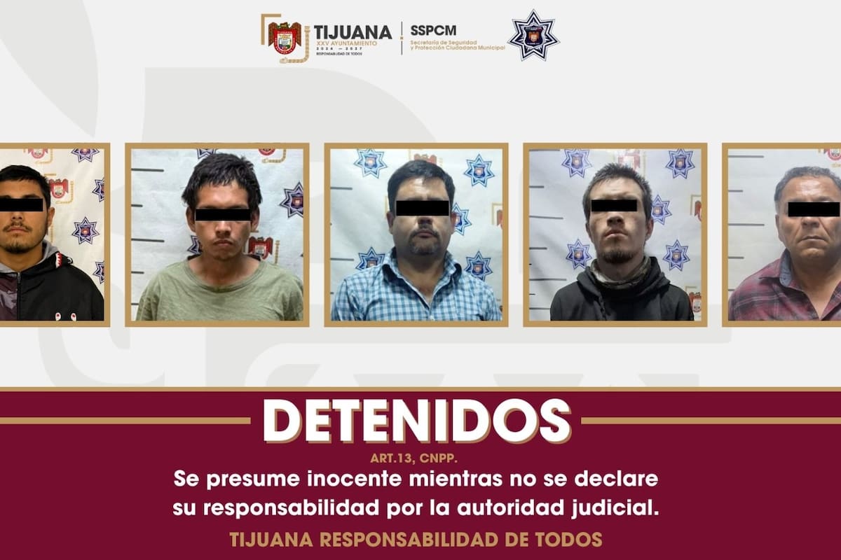 Detiene SSPCM a cinco personas armadas en distintas intervenciones
