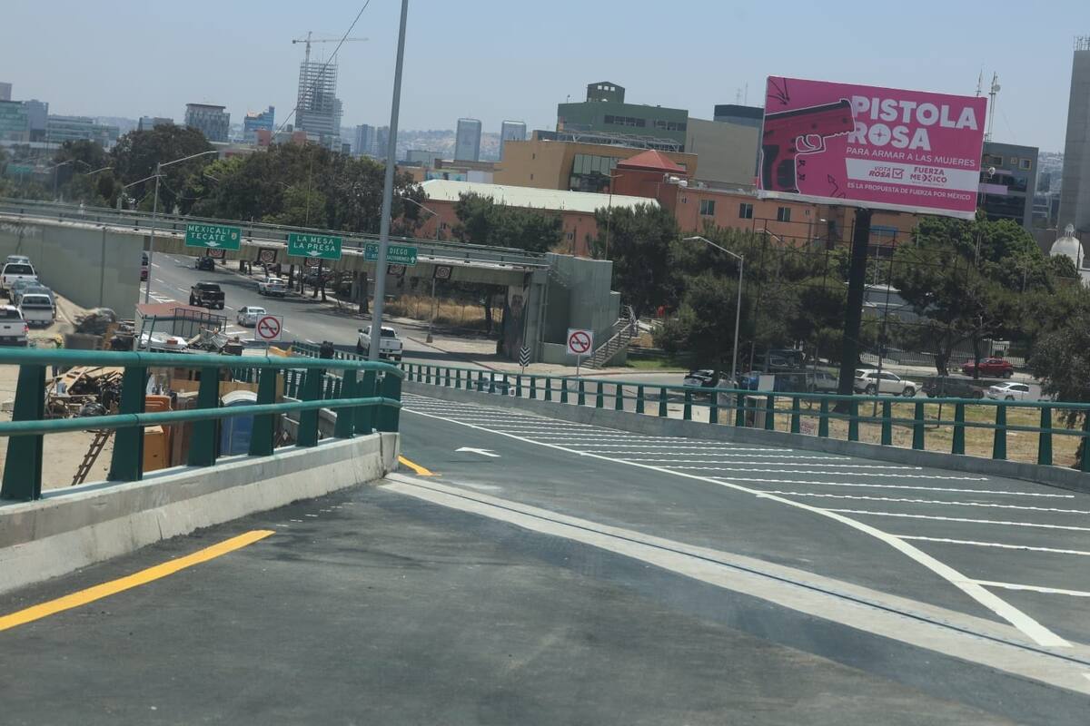 Los trabajos en la parte inferior del puente no pondrían en riesgo ningún momento a los automovilistas que crucen por el lugar.