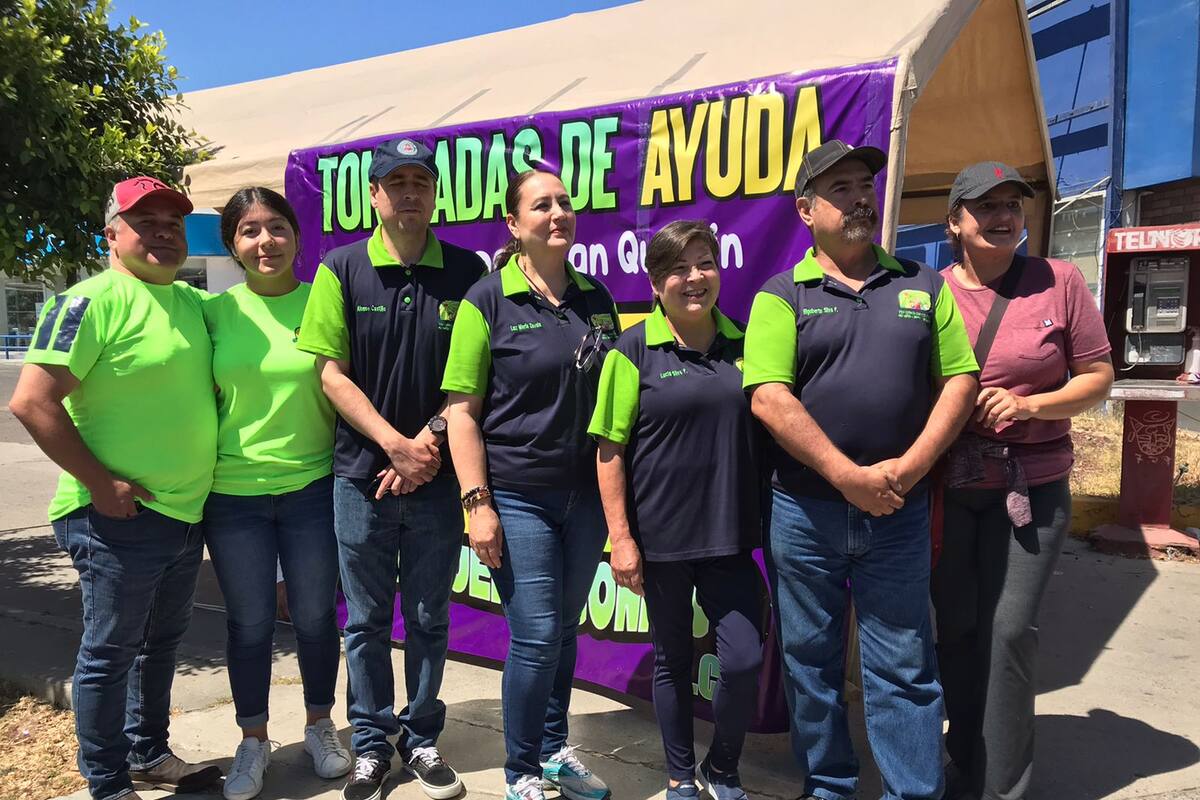 Invitan a participar en colecta para familias de San Quintín