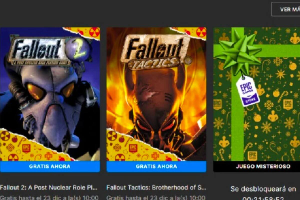 Epic Games está regalando Fallout Classic Collection por tiempo limitado