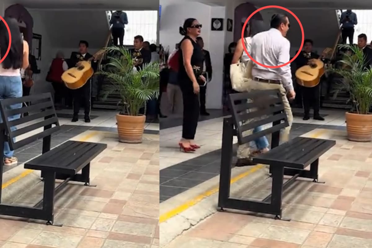 “Llegó con mariachi”: Mujer acude a firmar su divorcio en los juzgados, pero lo hace con mucho estilo