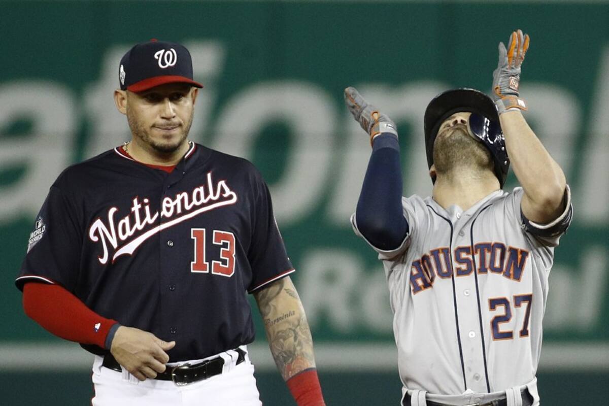 Astros se acercan en la Serie Mundial; arruinan fiesta de Nacionales